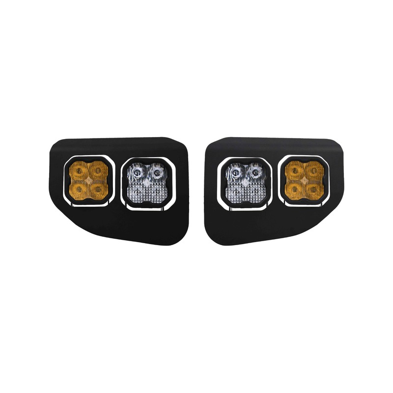  Diode Dynamics - SS3 LED Fog Pocket Kit for 2020-2022 Ford Super Duty, White Max